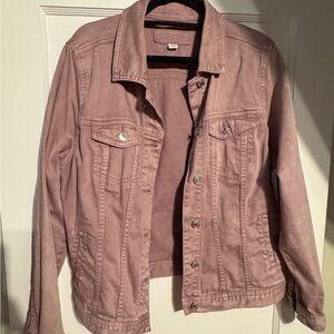 Maurices Mauve Jean Jacket